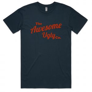 Awesome Ugly T Shirt – Navy