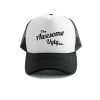 Awesome Ugly Trucker Cap – Black/White