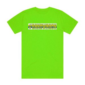 Bandwagon (Lime) T Shirt - Adult