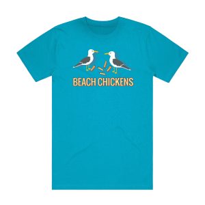 Beach Chickens T Shirt - Adult