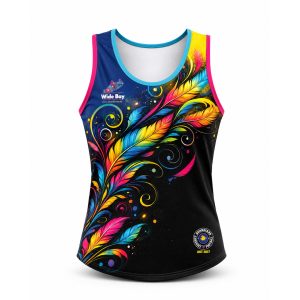 Wide Bay Running Chicks & Roosters  Running Singlet - Womens