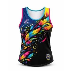 Wide Bay Running Chicks & Roosters Running Singlet - Womens