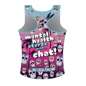 Alternative view of Silver Fox Bubbles Running Singlet - Womens