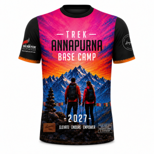 Silver Fox  Trek Annapurna Base Camp Running Shirt  - Mens